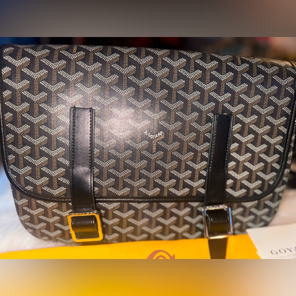 GO***YARD Black and Cream Handbag